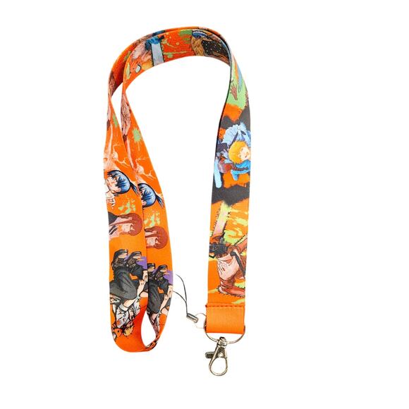 Chainsaw Man Anime Lanyard | Denji, Power & Aki | Double-Sided Keychain Holder - Picture 2 of 6